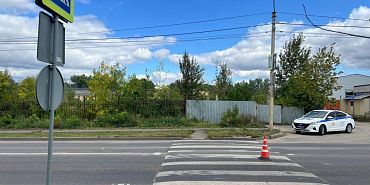 На Новосильском шоссе в Орле водитель сбил пешехода и скрылся с места ДТП