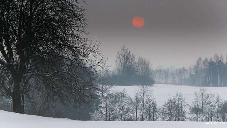 Сегодня орловчан ждут сильные морозы и снегопад
