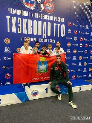 Орловские спортсмены стали обладателями 5 медалей разного достоинства на фестивале цветных поясов по тхэквондо