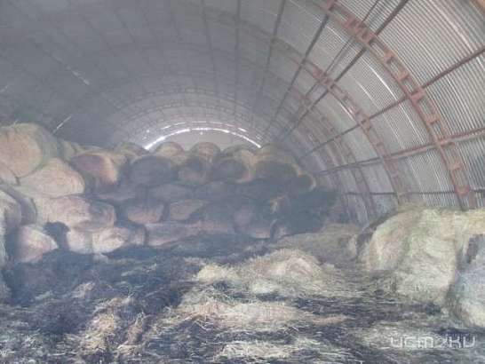 В Шаблыкинском районе сгорело 19 тонн сена