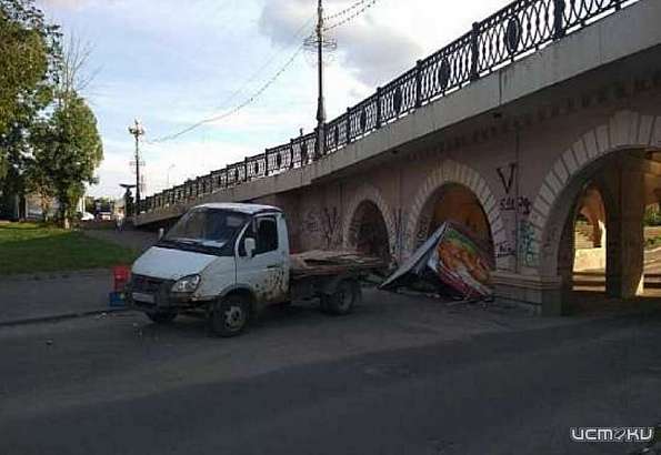 Знак под «мостом глупости» будет предупреждать об опасности орловских водителей