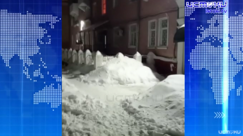 Орел испытание снегопадами не выдержал