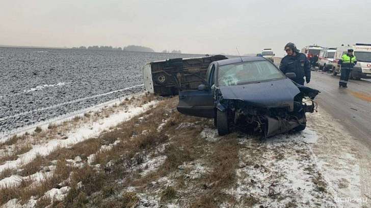 В ДТП под Орлом погибли два человека 