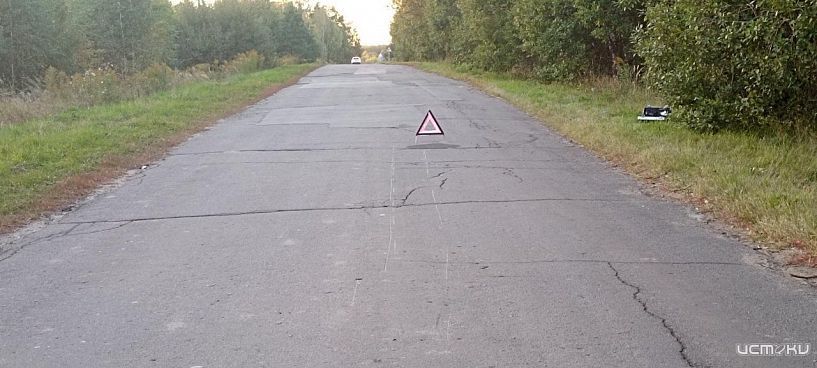 Орловские подростки перевернулись на мотоцикле