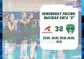 Орловские волейболистки провели 2 встречи с коллективом "Спарта" из Нижнего Новгорода