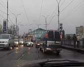 В центре Орла случилась авария на трамвайных путях. Видео