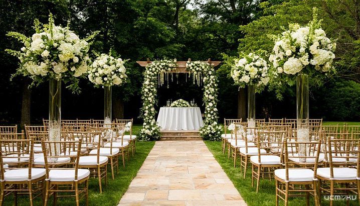 Свадьба на открытом воздухе: советы по организации и оформлению
