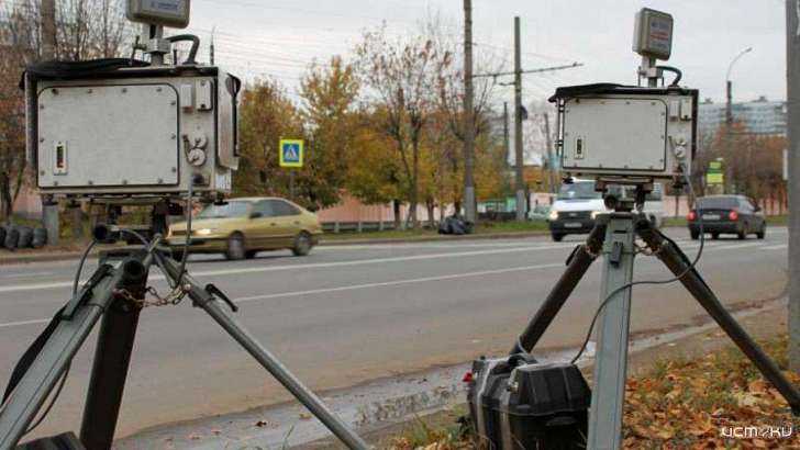 Расстановка приборов фотофиксации нарушений ПДД на 20 ноября