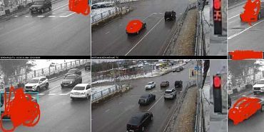 В Орловском ГАИ дали комментарий по поводу перекрестка в Орле, где со всех сторон горел красный свет светофора