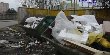 Любимая контейнерная площадка...