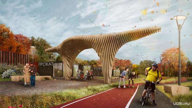 Сцена, торговые точки и велодорожки: каким в Орле будет парк Победы