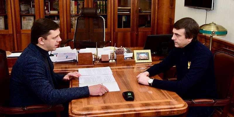 Орловскую область с рабочим визитом посетил Министр просвещения России Сергей Кравцов