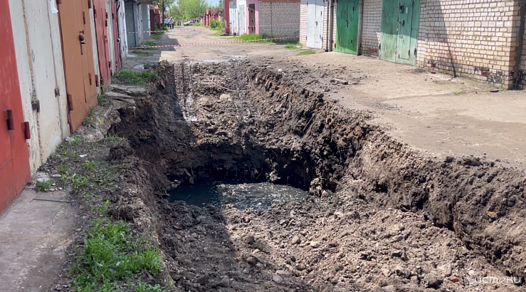 В Орле завершили восстановление коллектора у ГК «Луч» после обрушения