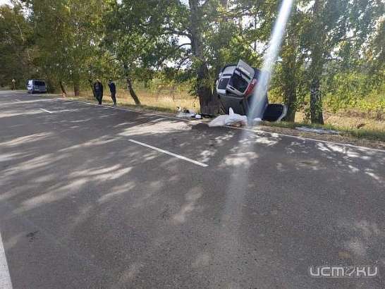 Превысил скорость: на Орловщине «Лада Ларгус» улетела в кювет