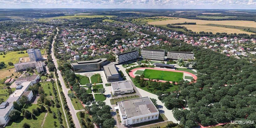 В Орле возводят новый студенческий корпус площадью 27 тыс. кв. метров