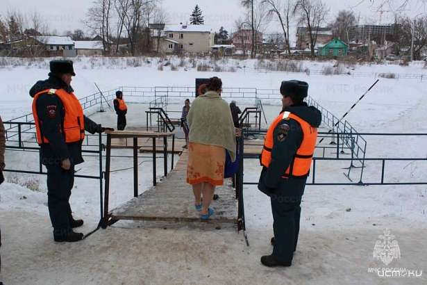 В Орловской области определены места крещенских купаний