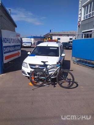 ДТП в Орле: автомобиль не пропустил велосипед 