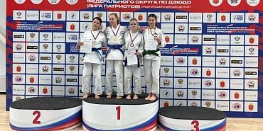 Орловская дзюдоистка — бронзовый призёр окружных соревнований