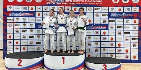 Орловская дзюдоистка — бронзовый призёр окружных соревнований