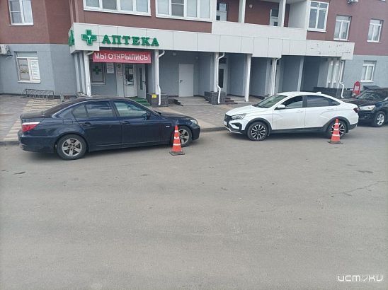 В Орле на ул. Михалицына автомобиль наехал на своего водителя