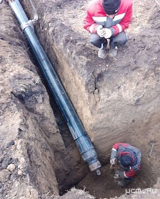 В селе Крутое обновляют сети водоснабжения