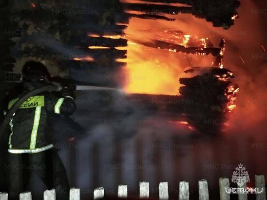 В Дмитровском районе в пожаре погиб человек 