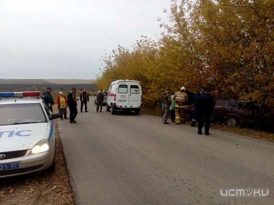 В Ливенском районе спасли водителя, улетевшего в кювет