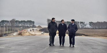 Министр транспорта проверил строительство крупных объектов Орловщины