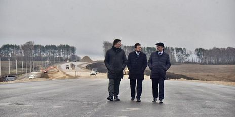Министр транспорта проверил строительство крупных объектов Орловщины