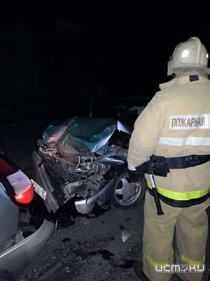 В Ливнах столкнулись четыре авто 