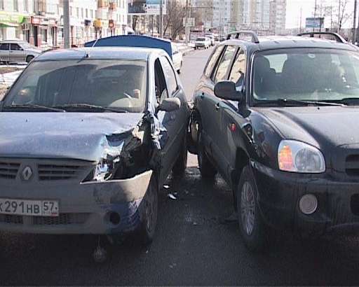 Авария на улице 60 лет Октября