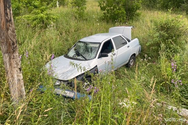 Под Орлом в вылетевшей с дороги легковушке пострадал младенец
