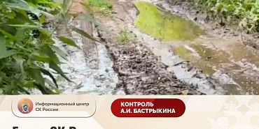 Следственный комитет  Бастрыкин потребовал разобраться с отсутствием дороги в орловской деревне