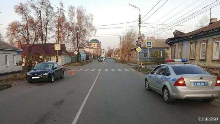 В Орле машина насмерть сбила пожилую женщину на пешеходном переходе