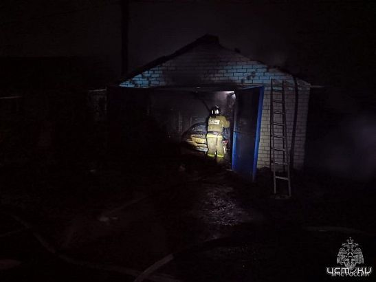 В Орловской области пенсионер пострадал при пожаре в гараже