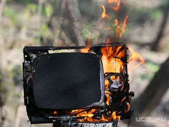 Из-за пожара жители Знаменки лишились техники и кухонного гарнитура