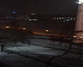 Видео: в Орле автомобиль протаранил фонарь на набережной