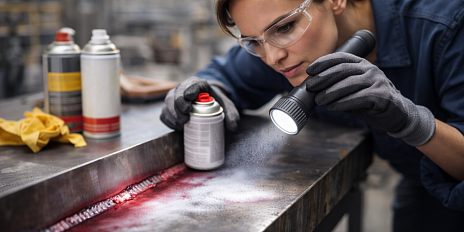 Капиллярный контроль сварных швов: принцип работы, этапы и почему этот метод остаётся востребованным в 2026 году