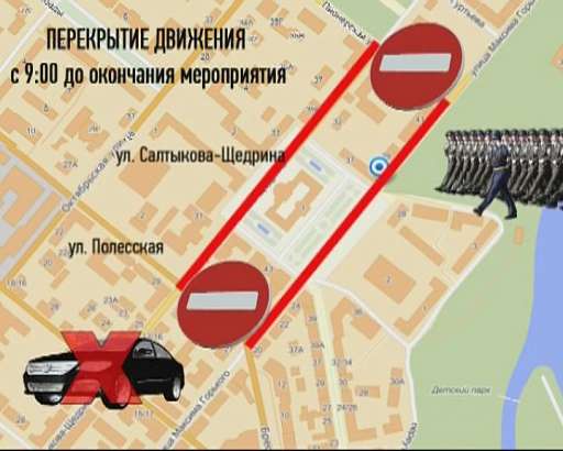 Перекрытие движения