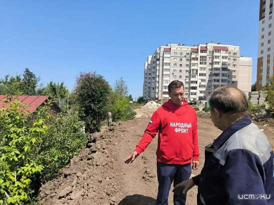 В Орле частные дома засыпало землёй