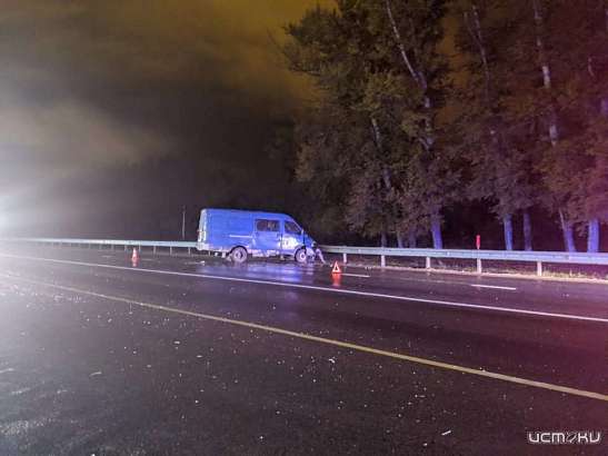 На трассе под Орлом столкнулись "Газель" и "Рено". Пострадал один человек