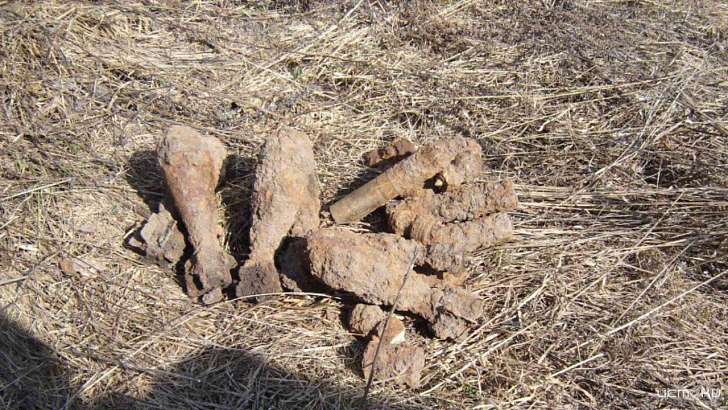 В Мценском районе обезвредили снаряды времен ВОВ