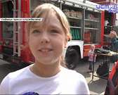 Пожарный кроссфит и флешмоб: спасатели устроили соревнования в центре Орла