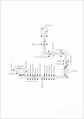 СХЕМА маршрута № 1