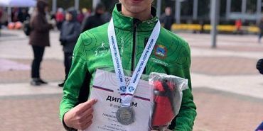 Анастасия Лобанова завоевала серебряную медаль на первенстве России по спортивному ориентированию
