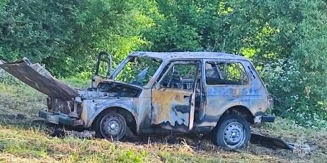 В Свердловском районе дважды за сутки горели автомобили на ходу