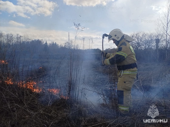 За выходные орловские пожарные 90 раз выезжали на тушение сухой травы и мусора  За выходные орловские пожарные 90 раз выезжали на тушение сухой травы и мусора