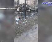 В Орле устроили свалку возле школьного стадиона