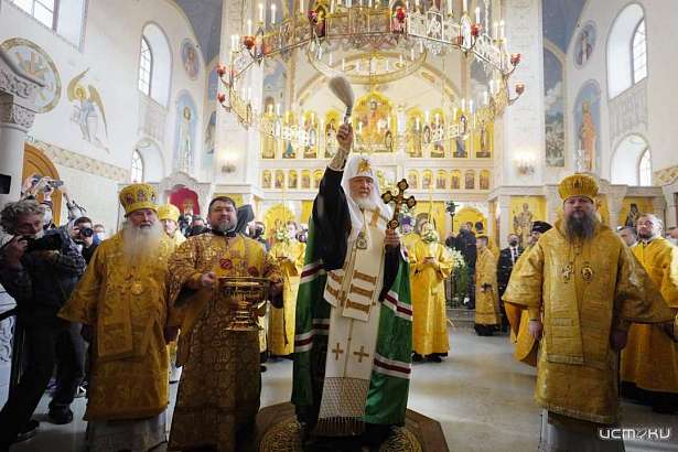 Орловский храм освятил Патриарх Кирилл