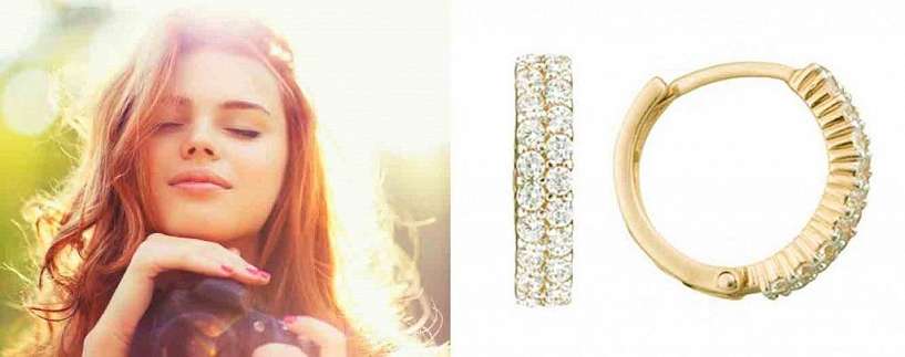 Идеальные золотые серьги — какие они?